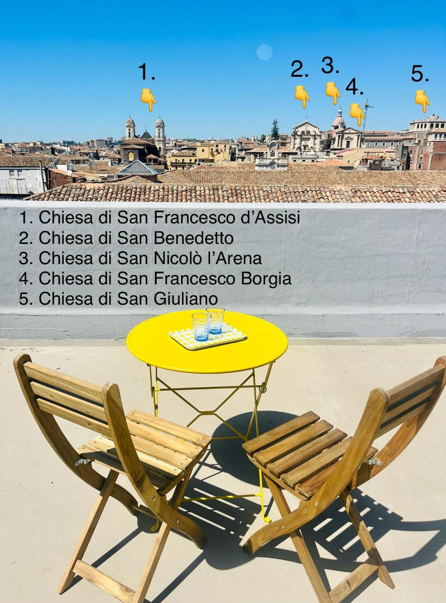 La Terrazza Di Sant'Agata Apartment Catania Bagian luar foto