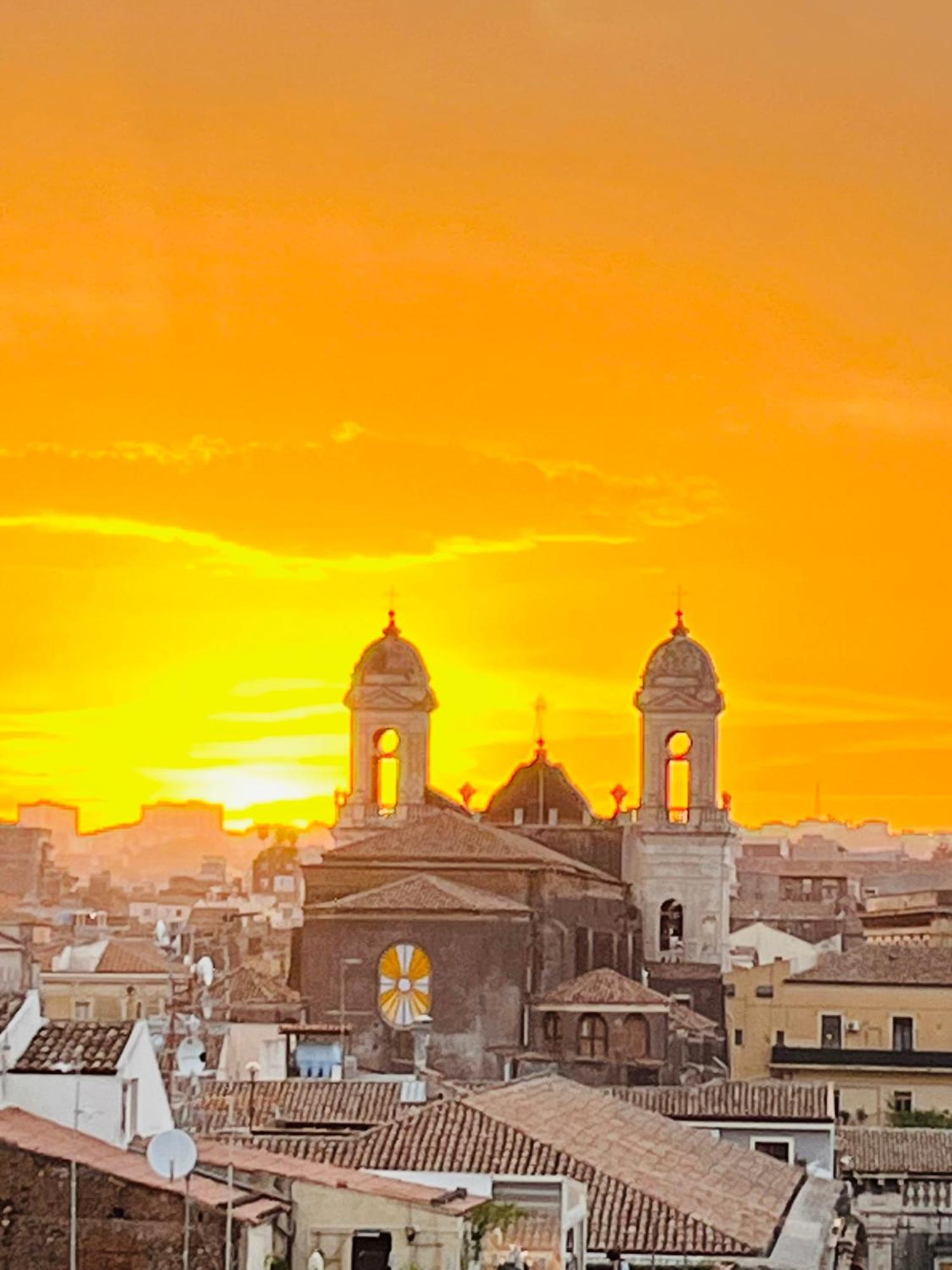 La Terrazza Di Sant'Agata Apartment Catania Bagian luar foto