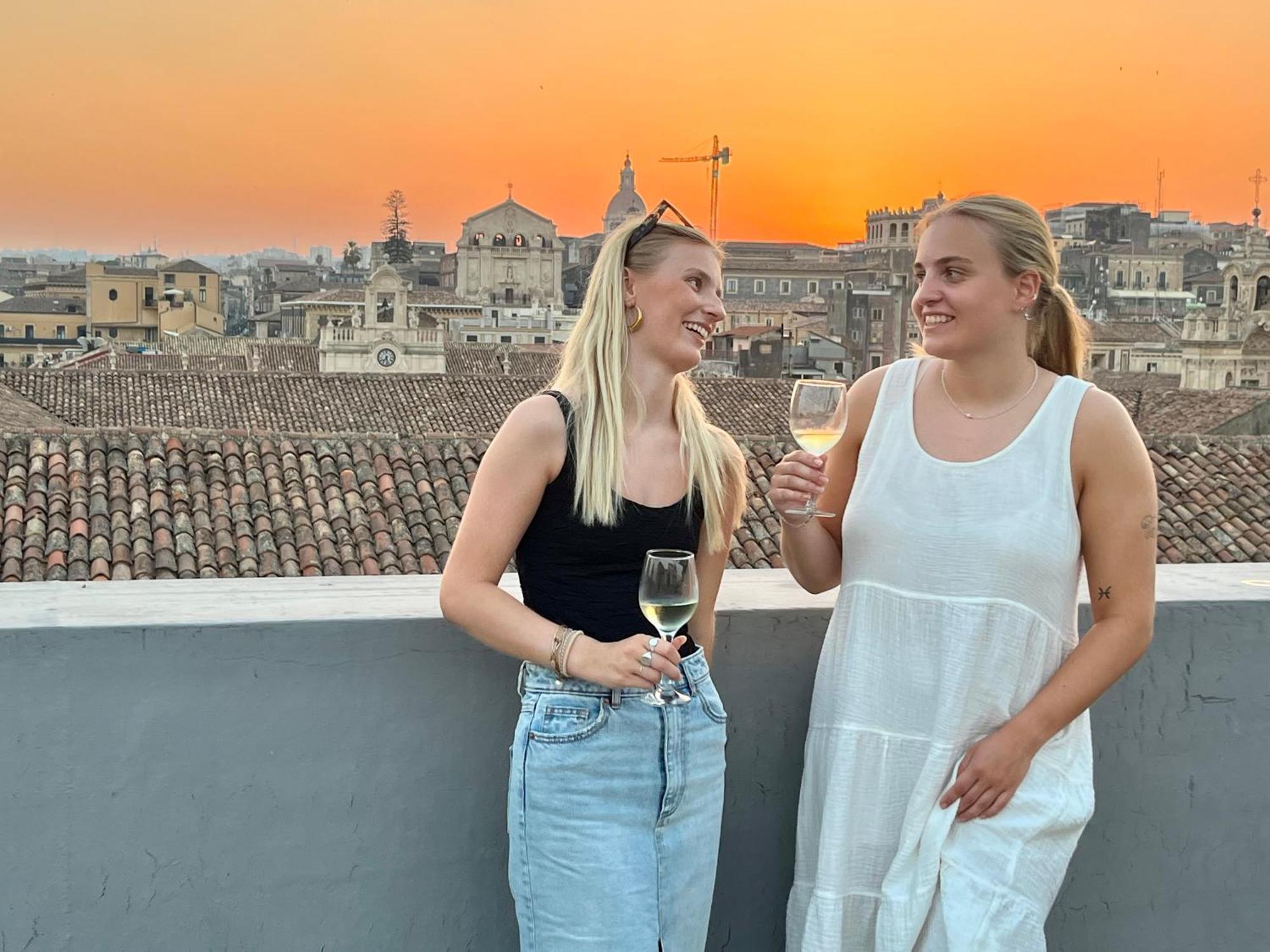 La Terrazza Di Sant'Agata Apartment Catania Bagian luar foto
